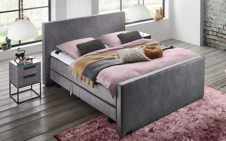 Elektrische Caresse boxspring 6010 met tijdelijk gratis voetbord, tweepersoonsformaat, gestoffeerd matras en verstelbare hoof