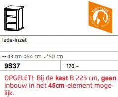 Ladeblok - 45 cm