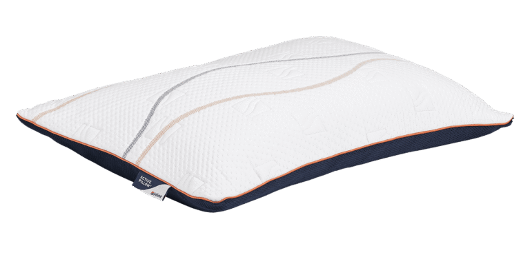 Hoofdkussen M-Line Active Pillow met ergonomisch ontwerp en ademend materiaal voor optimale ondersteuning en comfort.