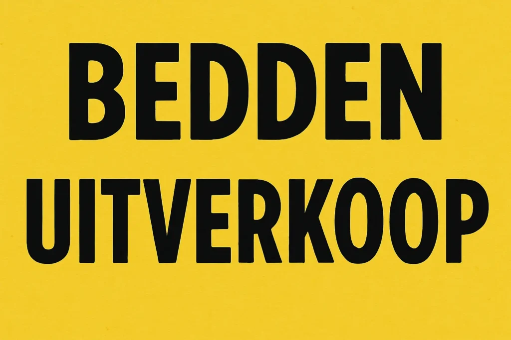 Bedden Uitverkoop: Hoge Korting bij Slaapstudio Eindhoven