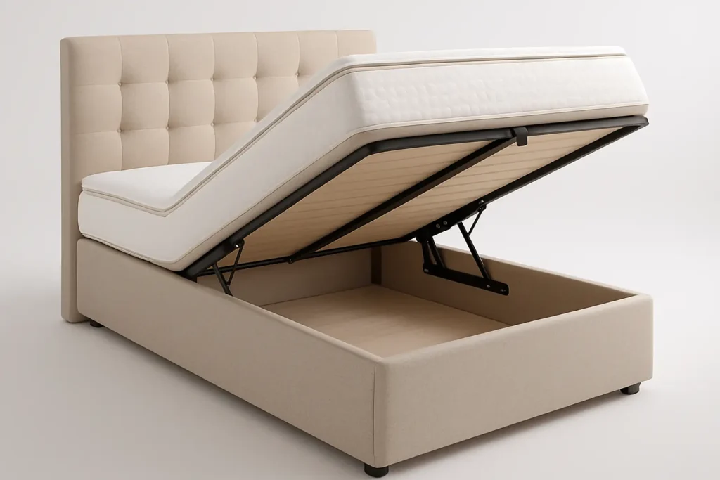 Boxspring 160x200 met Opbergruimte: De Ideale Slaapoplossing