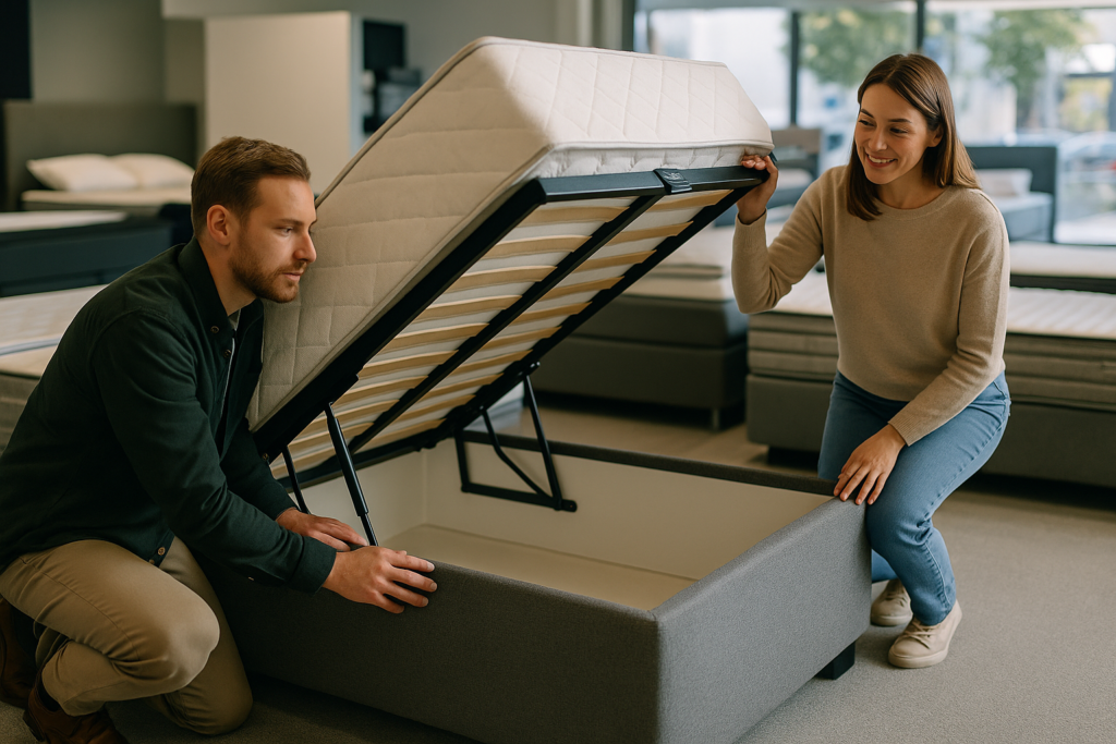 Boxspring met Opbergruimte: De Perfecte Oplossing voor Uw Slaapkamer