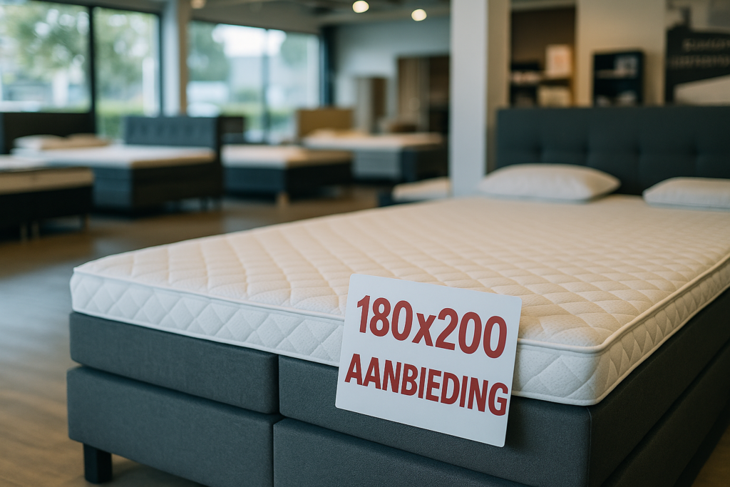 Matras 180x200 Aanbieding bij Slaapstudio Eindhoven