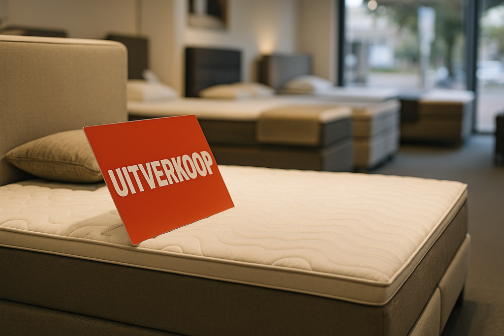 Uitverkoop Showroommodellen bij Slaapstudio Eindhoven