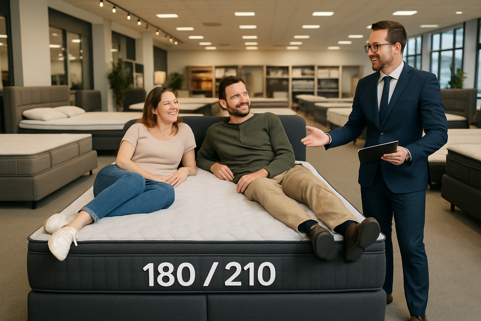 Boxspring 180x210: Het Ultieme Slaapcomfort bij Slaapstudio Eindhoven