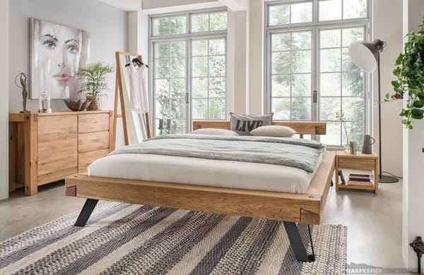 Woodstock Balkenbed III met hoofdeinde Balk IV